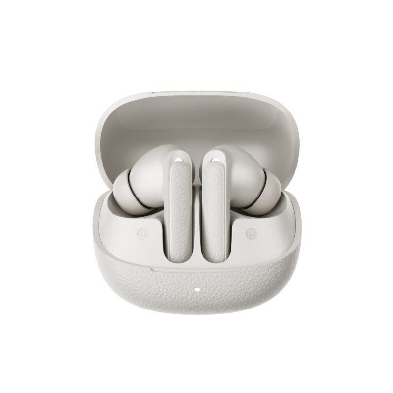 QCY Buds ANC Cream Grey - HT15 - 45dB ANC, TWS Earbuds, 35h Total Battery, 5-mic ENC — Buy in Cyprus with Fast Delivery