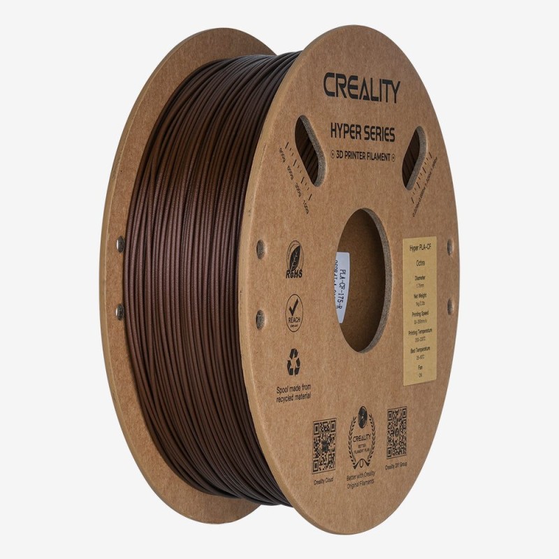 Creality Hyper PLA-CF Ochre Carbon Fiber Filament - 1.75 mm - Ochre, 1 kg Spool — Buy in Cyprus with Fast Delivery