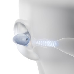 QCY Crossky C10 Blue Open Ear TPU Earclip - C10 - Blue Open-Ear, IPX5, BT 5.4, 30h battery — Buy in Cyprus with Fast Delivery