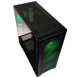 Kolink Unity Meshbay ARGB Midi ATX Tower Case - Black, 400mm GPU clearance, 4 pre-installed fans