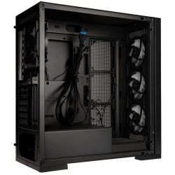 Kolink Unity Meshbay ARGB Midi ATX Tower Case - Black, 400mm GPU clearance, 4 pre-installed fans