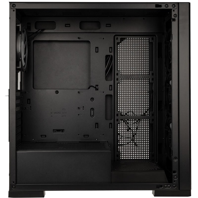 Kolink Unity Meshbay ARGB Midi ATX Tower Case - Black, 400mm GPU clearance, 4 pre-installed fans