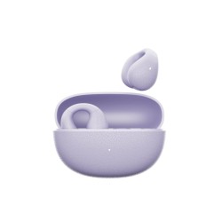 QCY Crossky - C10 - Purple Open Ear TPU Earclip, IPX5, BT 5.4, 30h Earbuds — Buy in Cyprus with Fast Delivery