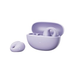 QCY Crossky - C10 - Purple Open Ear TPU Earclip, IPX5, BT 5.4, 30h Earbuds — Buy in Cyprus with Fast Delivery