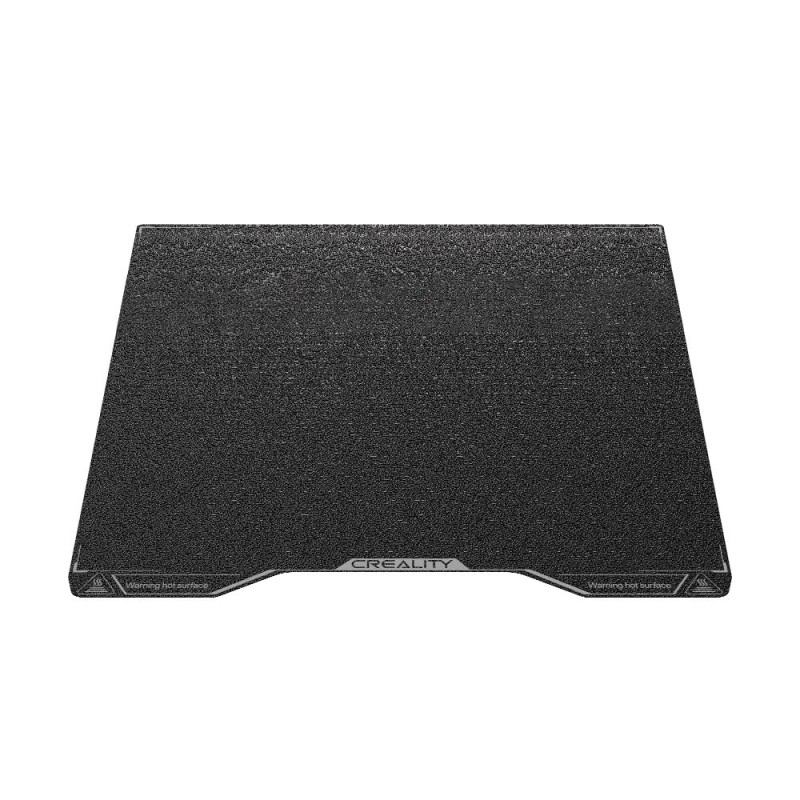 Creality Textured PEI Build Plate for Creality Hi - Cold Plate Kit 280x265 - Double-Sided Black