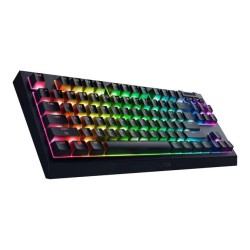 RAZER Blackwidow V4 TKL HYPERSPEED - Orange Tactile Switches - RGB Wireless, Hot-Swap, 2.4 GHz/Bluetooth