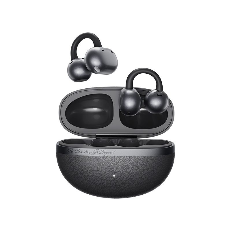 QCY Crossky C50 Grey - CT06 - Open Ear Earclip, BT 6.0, IPX5 waterproof, 35h battery — Buy in Cyprus with Fast Delivery