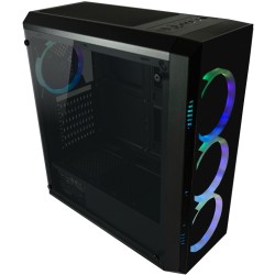 LC-Power Midi Quad-Luxx - 703B - ATX Gaming Case — Buy in Cyprus with Fast Delivery