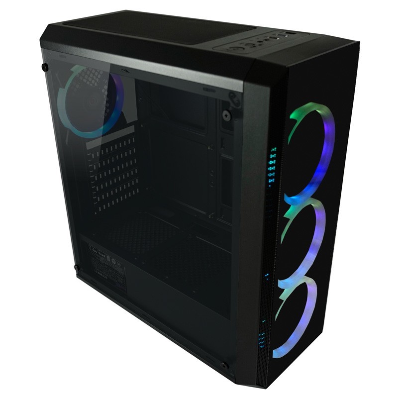 LC-Power Midi Quad-Luxx - 703B - ATX Gaming Case — Buy in Cyprus with Fast Delivery