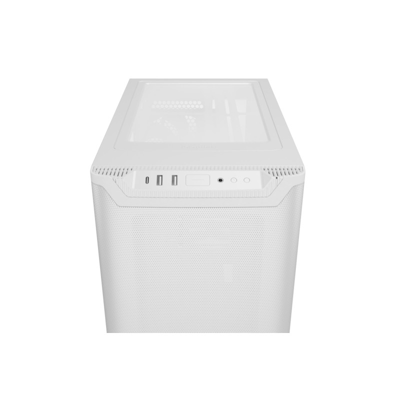 be quiet! Pure Base 501 Airflow Window - Mid Tower PC Case - White, Tempered Glass, USB-C — Buy in Cyprus with Fast Delivery