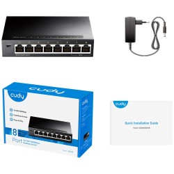 Cudy - GS108 - 8P — Buy in Cyprus with Fast Delivery