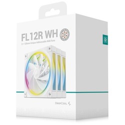 DeepCool Fan - FL12R - 120mm White Triple-Pack — Buy in Cyprus with Fast Delivery