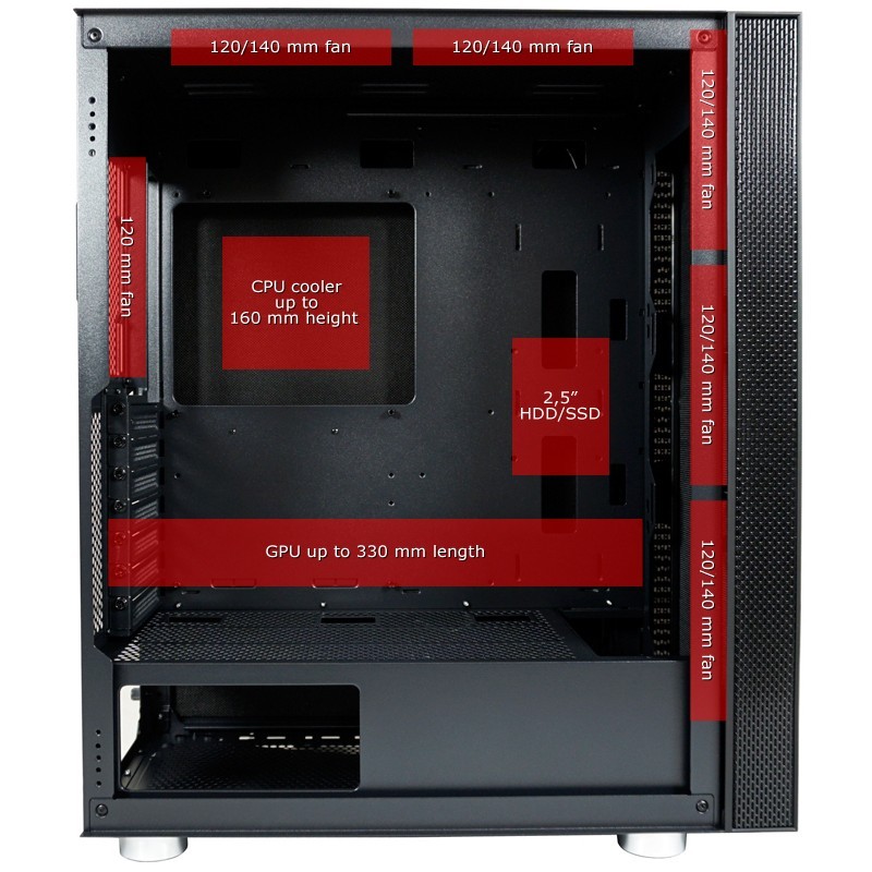 Midi LC-Power - 8000B - Midi — Buy in Cyprus with Fast Delivery