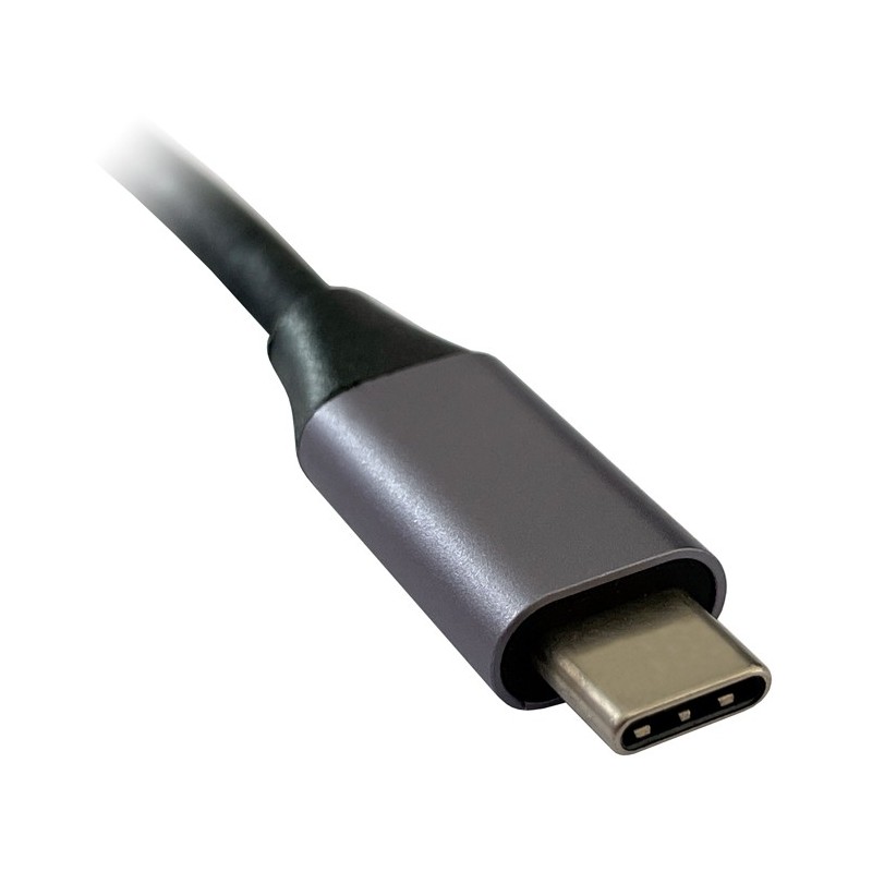 LC-Power Hub - LC-HUB-C-MULTI-5 - USB-C to 3x USB-A, USB-C, HDMI, MicroSD, SD, LAN — Buy in Cyprus with Fast Delivery