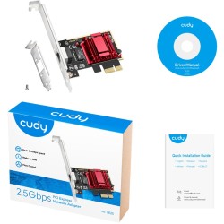 INTG Cudy 2.5G PCI Express Adapter - 2.5G PCI Express — Buy in Cyprus with Fast Delivery