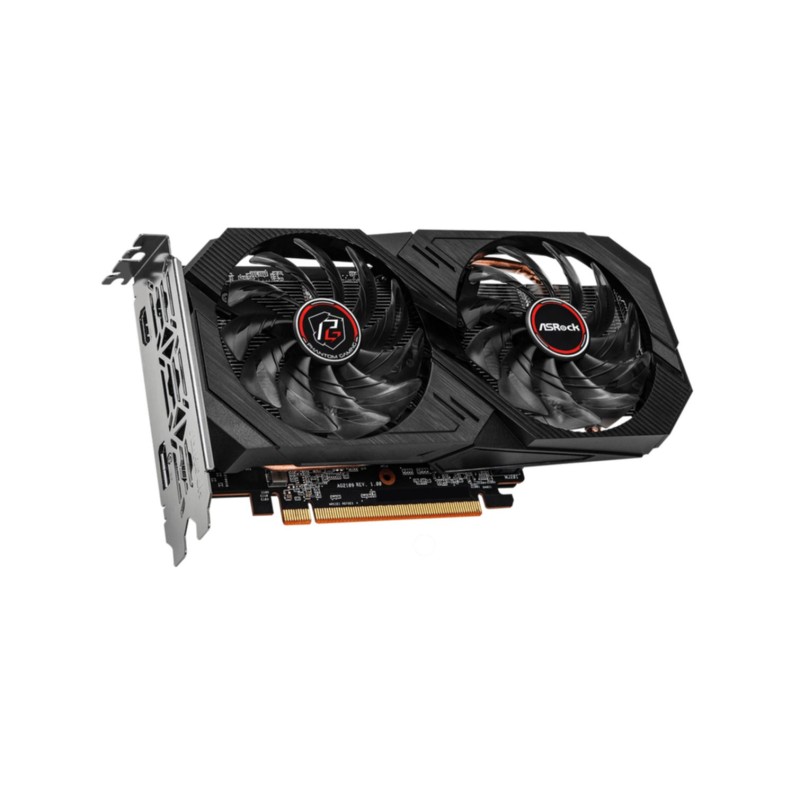 ASRock Phantom Gaming D OC Radeon RX 6500 XT - 4GB GDDR6, 2820 MHz Boost, Black — Buy in Cyprus with Fast Delivery