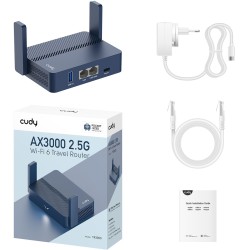 Cudy Router - AX3000 - 2.5G Wi-Fi 6 Router with USB — Buy in Cyprus with Fast Delivery