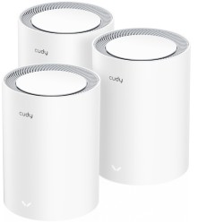 Cudy Wi-Fi 6 Mesh 2.5G Solution 3-Pack - AX3000 - Wi-Fi 6 Mesh 2.5G Solution 3-Pack — Buy in Cyprus with Fast Delivery