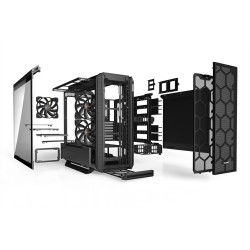 be quiet! Silent Base 802 Window - Black - Mid Tower PC Case, Tempered Glass, E-ATX Support, USB-C