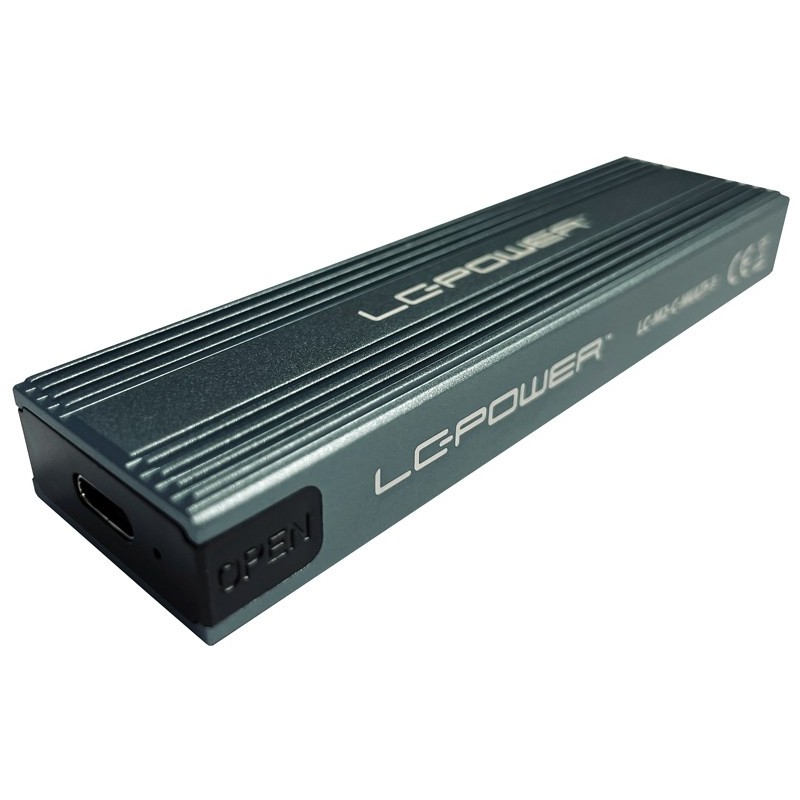 M.2 LC-Power USB3.2 M.2-SSD Enclosure - LC-M2-C-MULTI-3 - Enclosure (NVMe & SATA) — Buy in Cyprus with Fast Delivery