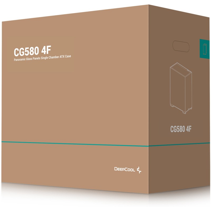 DeepCool Midi - CG580 4F — Buy in Cyprus with Fast Delivery