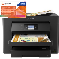 Epson WorkForce - WF-7830DTWF - Inkjet Multifunction Printer 4-in-1 A4 A3 LAN WLAN WiFi Duplex ADF