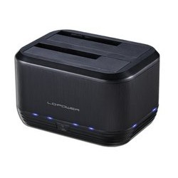 Docking Station 2x HDD USB3 LC-Power — Buy in Cyprus with Fast Delivery