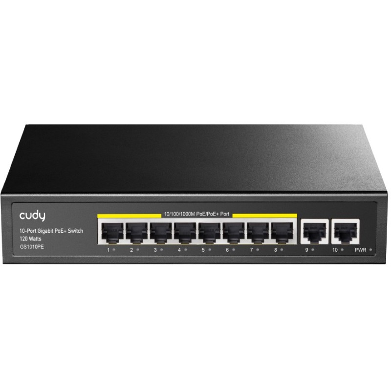 Cudy Network Switch - GS1010PE - 8P PoE+ — Buy in Cyprus with Fast Delivery