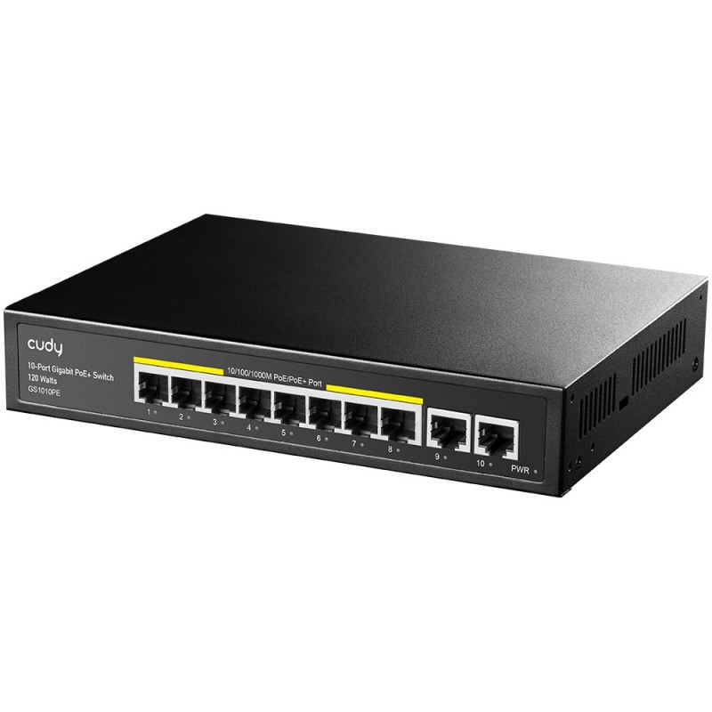 Cudy Network Switch - GS1010PE - 8P PoE+ — Buy in Cyprus with Fast Delivery