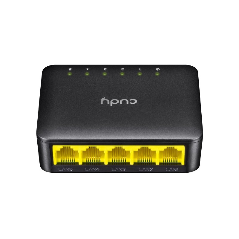 Cudy Switch Gigabit Ethernet 5-Ports Desktop GS105D with UK Plug — Buy in Cyprus with Fast Delivery