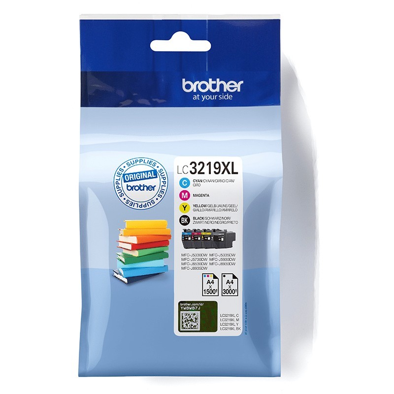 Brother Ink - LC-3219XLVAL - Value Pack (BK C M Y) — Buy in Cyprus with Fast Delivery