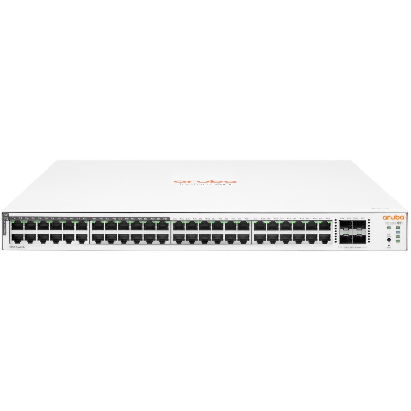 HP Enterprise Aruba Instant On 48G PoE+ (370W) M RM Switch - 1830 - 48+4P — Buy in Cyprus with Fast Delivery