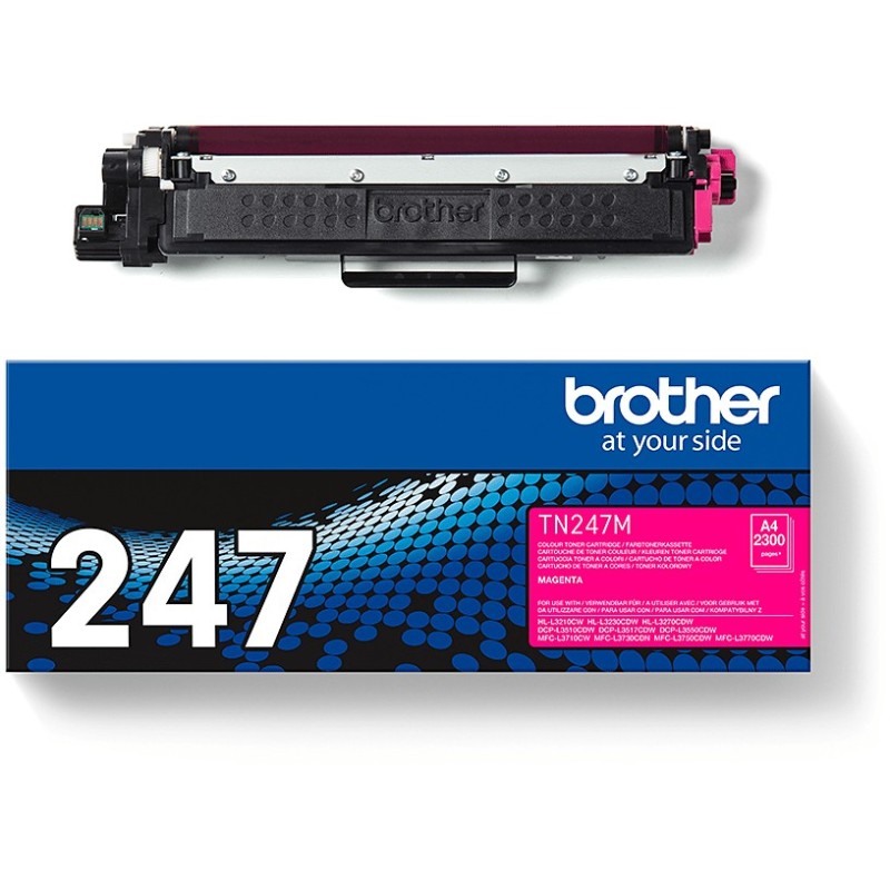 Brother Toner - TN-247M - Magenta up to 2,300 pages ISO/IEC 19798 — Buy in Cyprus with Fast Delivery