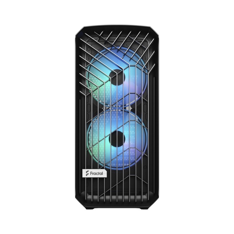 Fractal Torrent RGB Tempered Glass - Black - High-Airflow E-ATX/ATX Case with Dual 180mm RGB Fans