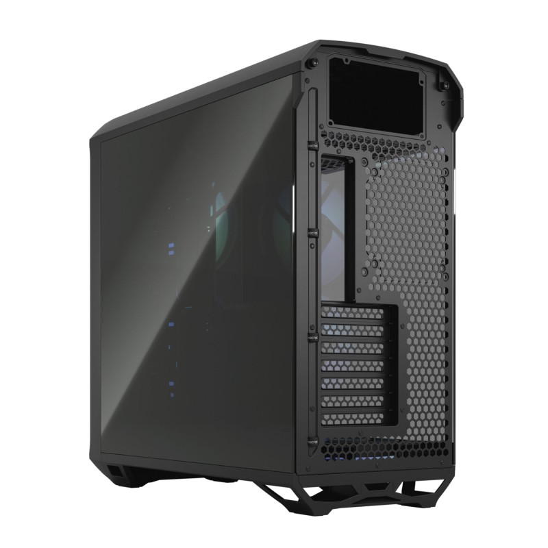 Fractal Torrent RGB Tempered Glass - Black - High-Airflow E-ATX/ATX Case with Dual 180mm RGB Fans