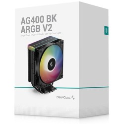 K Cooler DeepCool Black ARGB V2 - AG400 - Black ARGB V2 — Buy in Cyprus with Fast Delivery