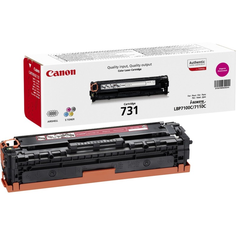Canon - 731 M - Magenta 1500 pages — Buy in Cyprus with Fast Delivery