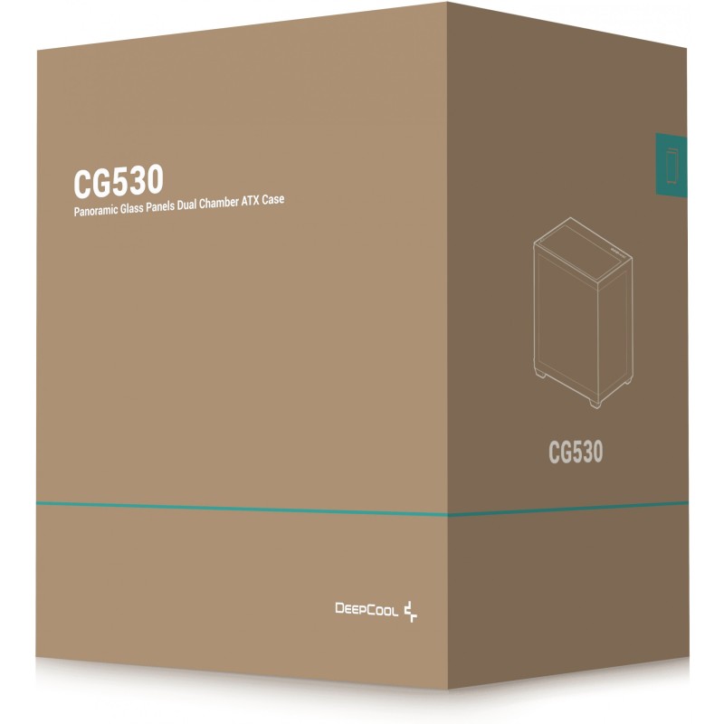 Midi DeepCool - CG530 - Black — Buy in Cyprus with Fast Delivery