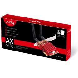 Cudy Wi-Fi 6E PCI Express Adapter - AX5400 - Wi-Fi 6E PCI Express Adapter — Buy in Cyprus with Fast Delivery