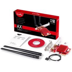 Cudy Wi-Fi 6E PCI Express Adapter - AX5400 - Wi-Fi 6E PCI Express Adapter — Buy in Cyprus with Fast Delivery
