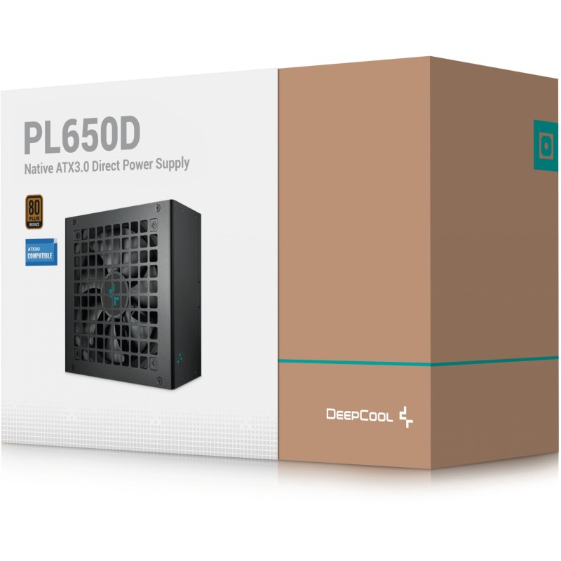 DeepCool Power Supply - PL650-D - 650W — Buy in Cyprus with Fast Delivery
