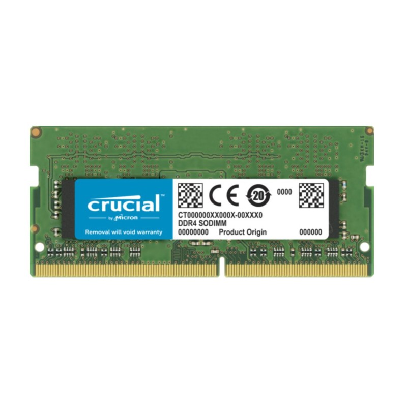 Crucial 32GB DDR4 SO-DIMM 3200MHz - CT32G4SFD832A - 1x32GB Laptop RAM — Buy in Cyprus with Fast Delivery