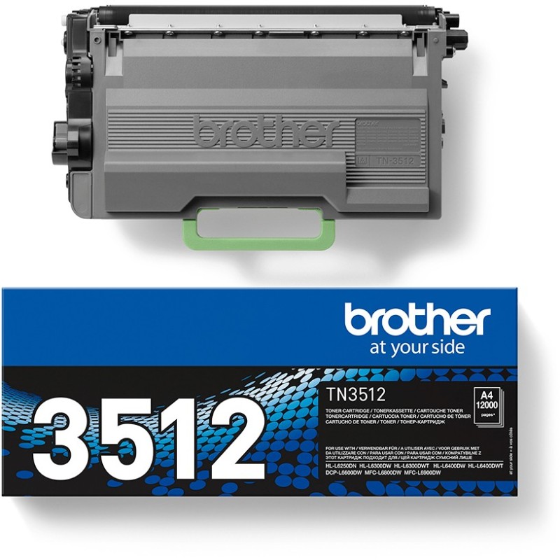 Brother Toner - TN-3512 - Black up to 12,000 pages per ISO 19752 — Buy in Cyprus with Fast Delivery