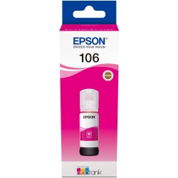 Epson Ink ON 1LB EcoTank Magenta ink bottle - 106 - EcoTank Magenta ink bottle — Buy in Cyprus with Fast Delivery