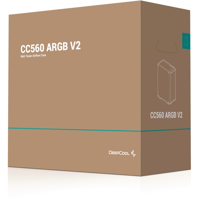 DeepCool - CC560 ARGB V2 - Midi — Buy in Cyprus with Fast Delivery