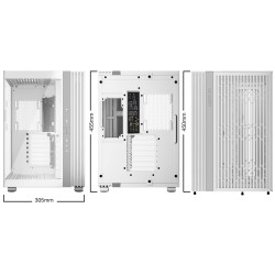 be quiet! Light Base 600 DX - Mid-Tower PC Case (White) - ATX, ARGB LED, 400mm GPU, 170mm CPU Cooler
