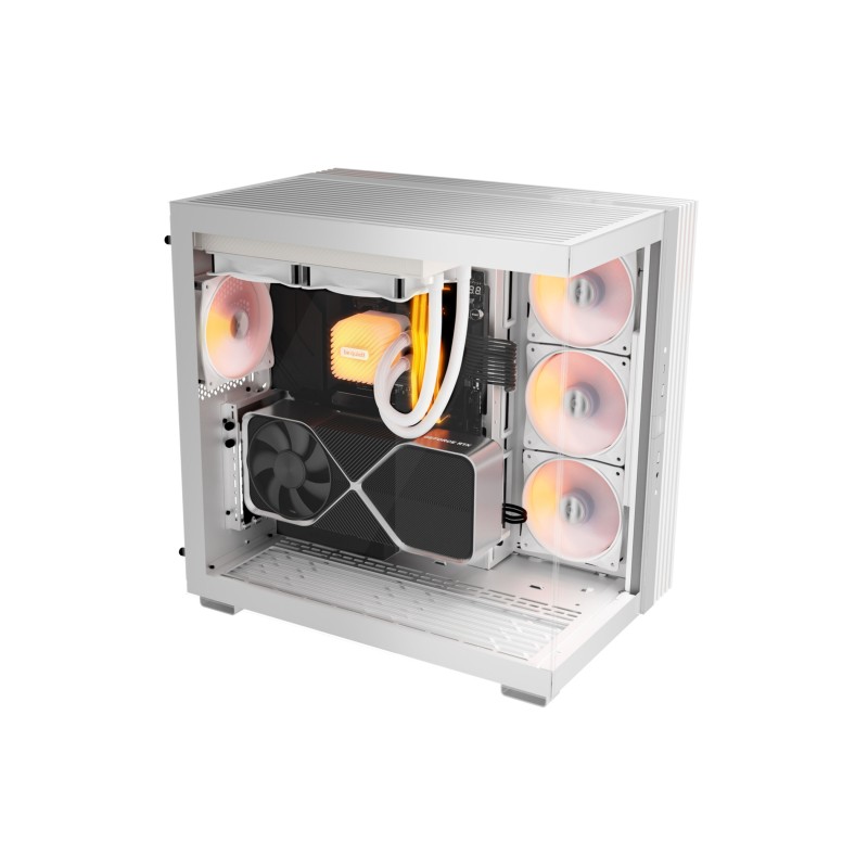 be quiet! Light Base 600 DX - Mid-Tower PC Case (White) - ATX, ARGB LED, 400mm GPU, 170mm CPU Cooler