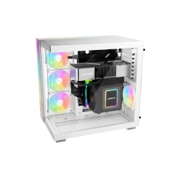 be quiet! Light Base 600 DX - Mid-Tower PC Case (White) - ATX, ARGB LED, 400mm GPU, 170mm CPU Cooler