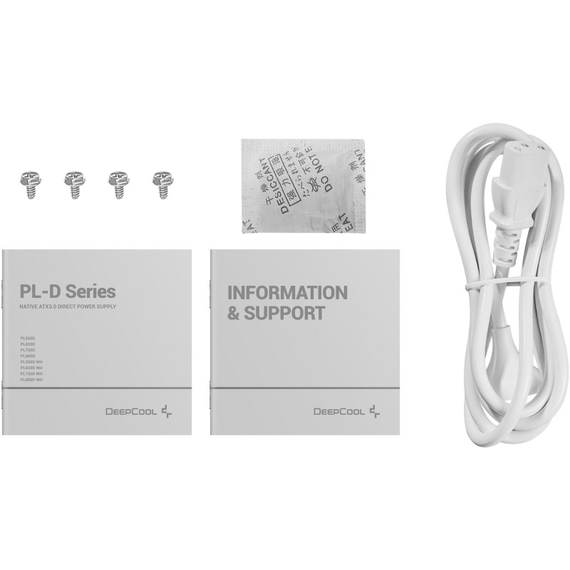 DeepCool Power Supply - PL750-D - 750W White — Buy in Cyprus with Fast Delivery