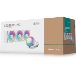 K Cooler Water Cooling Deepcool - LE360 WH V2 — Buy in Cyprus with Fast Delivery
